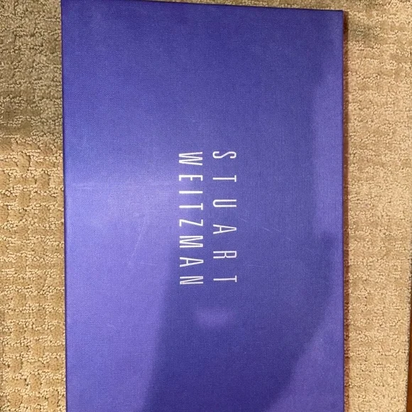 Stuart Weitzman Black Suede Platform Heels Size 7.5 - Picture 12 of 13